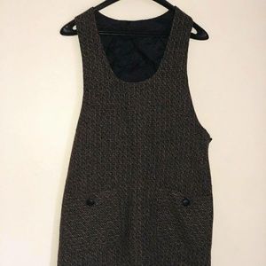 Wool jumper dress